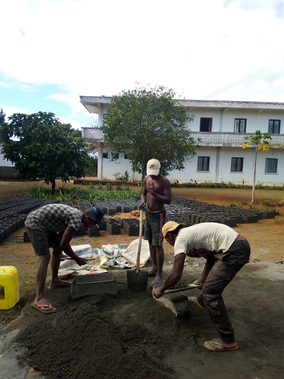 Preparazione dei materiali da costruzione